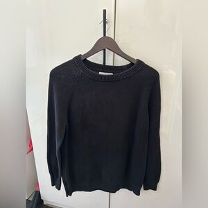 Legoe Her Black Crewneck Women's Sweater